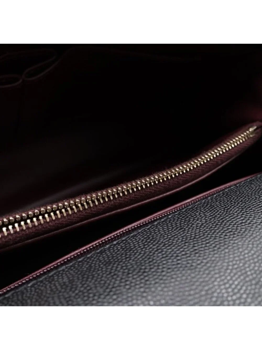 Chanel Coco Handle Turnlock 2-Way Chain Shoulder Bag Black Caviar Leather Gold